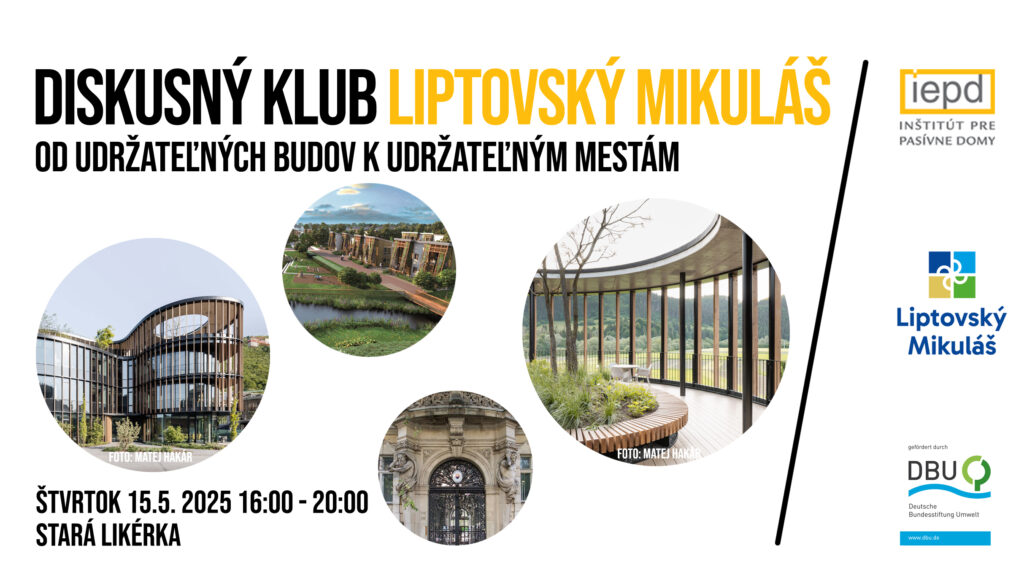 Pozvánka: Diskusný klub v Liptovskom Mikuláši, 15.5.2025